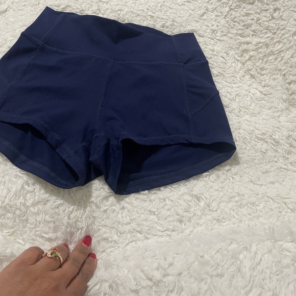 Lululemon Athletica Dark Blue Athletic Shorts - Picture 9 of 10